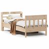 vidaXL Cama sem colch&atilde;o 90x200 cm madeira de pinho maci&ccedil;a