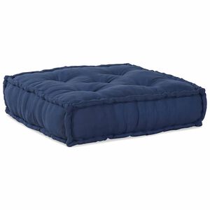 vidaXL Unidade de Sof&aacute; Modular Tecido &Iacute;ndigo 70 x 70 x 36 cm
