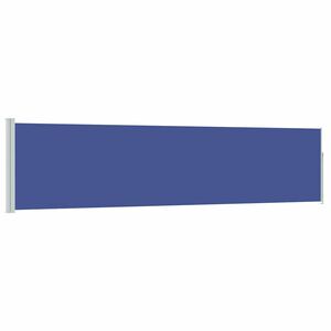 vidaXL Toldo lateral retr&aacute;til para p&aacute;tio 120x500 cm azul