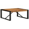 vidaXL Mesa de centro 80x80x35 cm madeira de ac&aacute;cia maci&ccedil;a