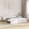 vidaXL Estrutura de cama king 150x200 cm madeira maci&ccedil;a branco
