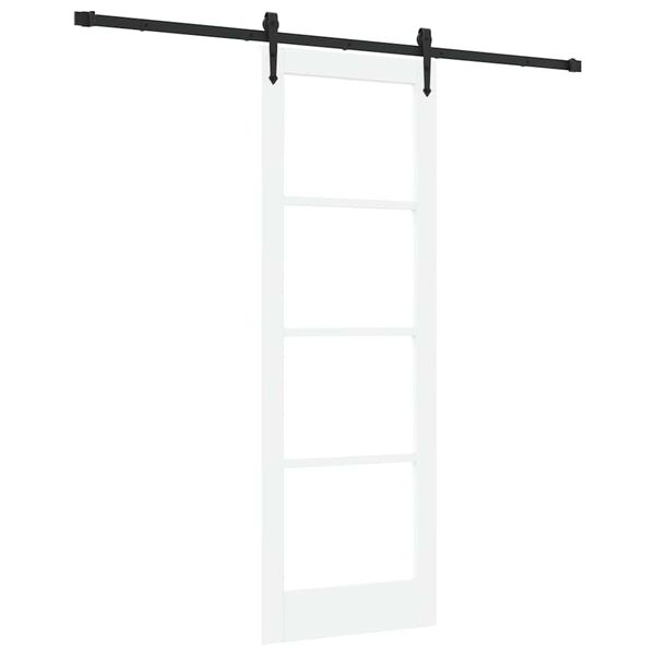 vidaXL Porta Deslizante ORKDAL Branco 73,5 x 211 cm
