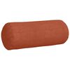 vidaXL Almofadas de Apoio 2 pcs Laranja Vermelho &Oslash; 15 x 40 cm