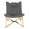 Bo-Camp Cadeira de descanso Wembley L cinzento