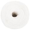 vidaXL Corda de barco 8 mm 100 m polipropileno branco completo
