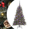vidaXL &Aacute;rvore de Natal Artificial Verde 120 cm PVC, Pl&aacute;stico e A&ccedil;o