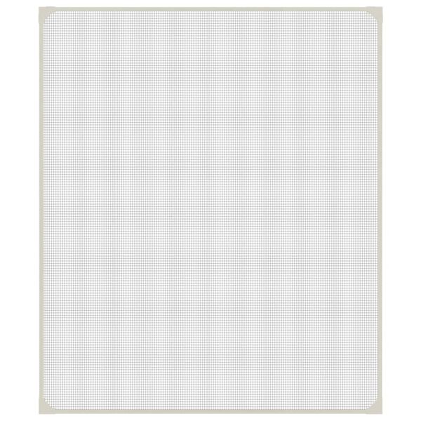 vidaXL Tela anti-insetos magnética para janela 100x120 cm branco
