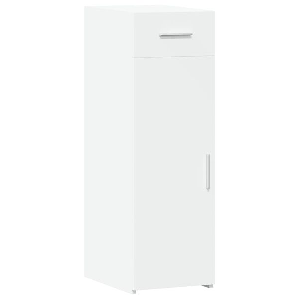 vidaXL Aparador 30x42,5x93 cm derivados de madeira branco
