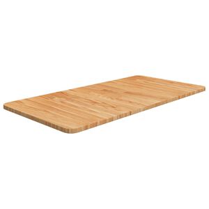 vidaXL Bancada p/ WC 80x40x1,5 cm madeira tratada castanho-claro
