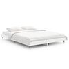 vidaXL Estrutura de cama 140x190 cm derivados de madeira branco