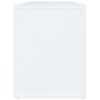 vidaXL Sapateira 100x35x45 cm derivados de madeira branco