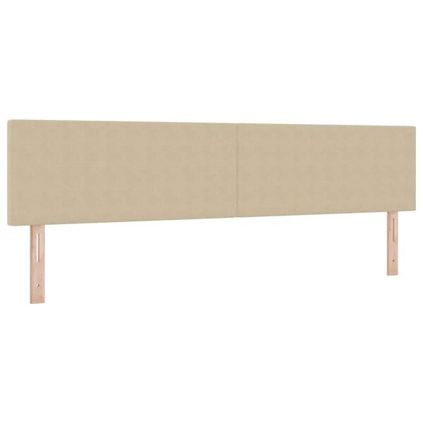 vidaXL Cabeceira Cinza Verde Claro 200 cm Couro Sint&eacute;tico