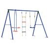 vidaXL Conjunto de Balan&ccedil;o para Exterior Multicolor 263 x 185 x 185 cm