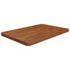 vidaXL Bancada p/ WC 60x40x2,5 cm madeira tratada castanho-escuro
