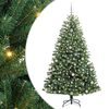 vidaXL &Aacute;rvore de Natal Articulada Artificial Verde 240 cm PVC e Metal