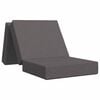vidaXL Sof&aacute; Cama Dobr&aacute;vel 75 x 63 x 45 cm Cinzento-claro