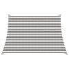 vidaXL Vela de Sombra Cinza Claro e Branco 3 / 4 x 3 m HDPE