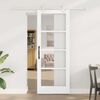 vidaXL Porta Deslizante Branco 78 x 202 cm