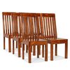 vidaXL Cadeiras de jantar 6 pcs madeira maci&ccedil;a moderno
