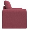 vidaXL Sof&aacute;-Cama Vinho Vermelho 98 x 71 x 83 cm tecido