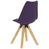vidaXL Cadeiras de jantar 4 pcs lil&aacute;s