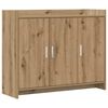 vidaXL Buffet Carvalho Arttisan 98,5 x 33 x 80 cm Derivados de Madeira