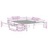vidaXL Estrutura de cama com gavetas 135x190 cm pinho maci&ccedil;o branco