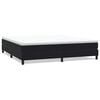 vidaXL Cama com molas sem colch&atilde;o 200x220 cm veludo preto