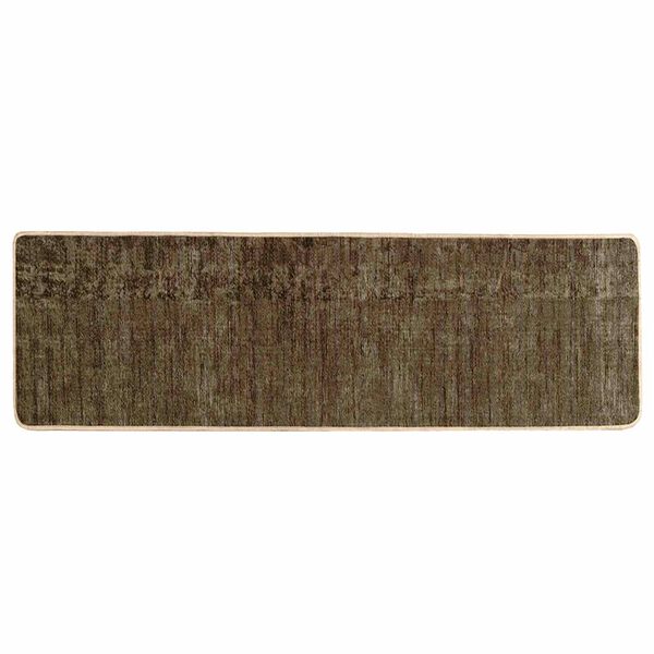 vidaXL Passadeira MARSA Verde Floresta 150 x 50 cm Poli&eacute;ster e PVC