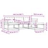 vidaXL Conjunto de Sof&aacute;s para Exterior 4 pcs Natural e Creme
