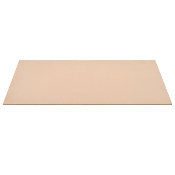 vidaXL Placa de MDF 2 pcs retangular 120x60 cm 12 mm