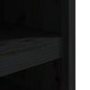 vidaXL Arm&aacute;rio de cozinha p/ exterior 106x55x64 cm pinho maci&ccedil;o preto
