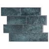 vidaXL Azulejo Subterr&acirc;neo 20 pcs Verde Azul 29 x 21 cm