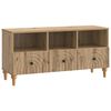 vidaXL Gabinete para TV 102 x 34,5 x 50 cm Carvalho Artesanal