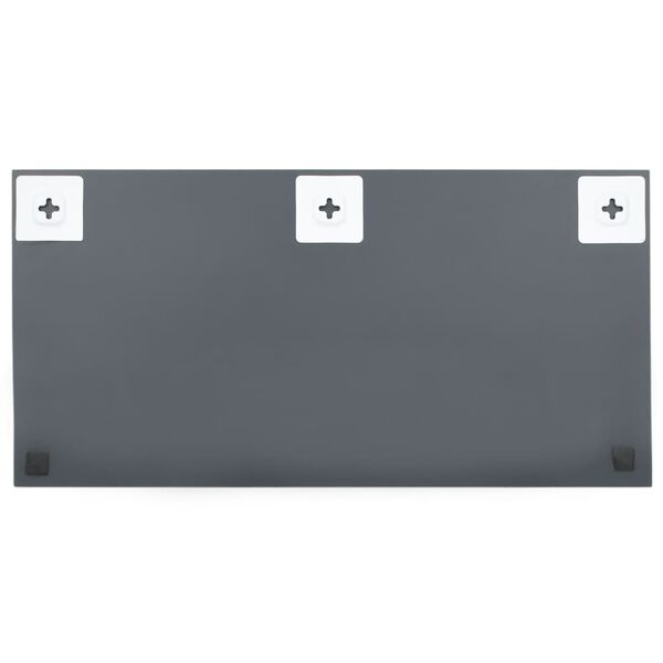 vidaXL Espelho sem moldura 120x60 cm vidro