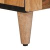 vidaXL Buffet Natural 60 x 33,5 x 75 cm Madeira de manga maci&ccedil;a