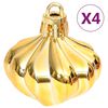vidaXL 70 pcs conjunto de enfeites de Natal dourado e vermelho
