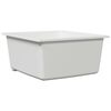 vidaXL Pia de cozinha Branco 38 x 44 x 20 cm Granito