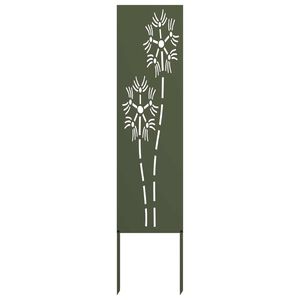 vidaXL Tela de Privacidade para Jardim Verde-oliva 32 x 140 cm