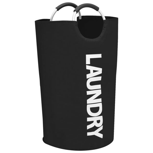 vidaXL Separador de roupa suja preto