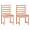 vidaXL Cadeiras de jardim 2 pcs 50x48x91,5 cm madeira douglas maci&ccedil;a