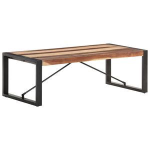 vidaXL Mesa de centro 120x60x40 cm madeira maci&ccedil;a