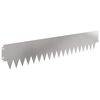 vidaXL Acabamento para Gramado 30 pcs 103 x 20 cm metal Prateado