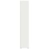 vidaXL Arm&aacute;rios para CD 2 pcs 21x16x93,5 cm contraplacado branco
