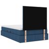 vidaXL Cama com arruma&ccedil;&atilde;o e colch&atilde;o Azul 120 x 200 cm Poli&eacute;ster