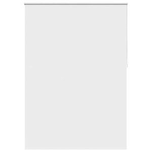 vidaXL Cortina de rolo blackout, 144,4 x 230 cm, largura do tecido 140 cm, branca.