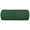 vidaXL Almofadas de Apoio 2 pcs Verde Escuro &Oslash; 15 x 40 cm