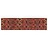 vidaXL Passadeira MARSA Multicolor 100 x 300 cm Poli&eacute;ster e PVC