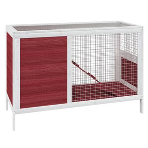 vidaXL Coelheira 103x44x69,5 cm pinho maci&ccedil;o cor moca