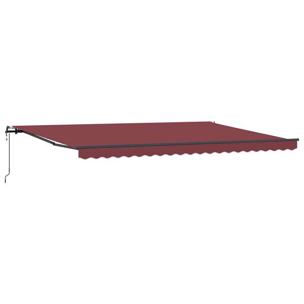vidaXL Toldo retr&aacute;til autom&aacute;tico 500x300 cm bord&ocirc;